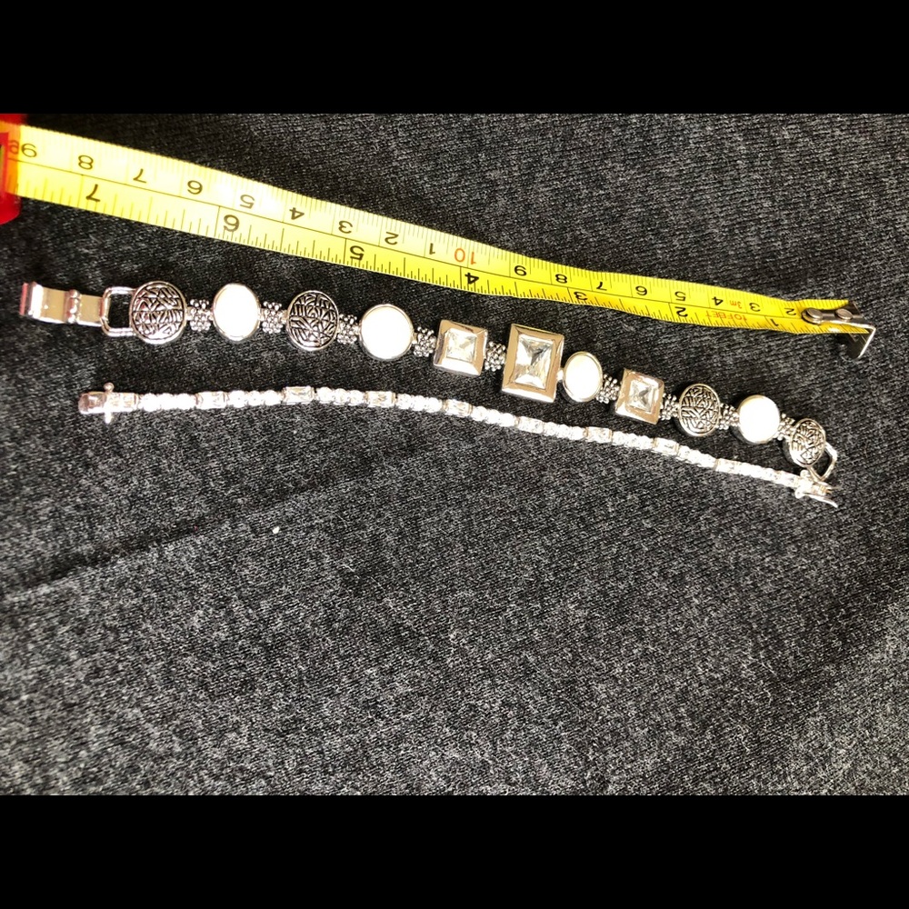 Stackable Silver Bracelets - image 3